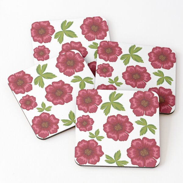 Item preview, Painted Red Windflowers designed and sold by EJs .