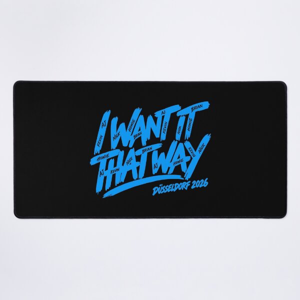 Item preview, I Want It That Way - Düsseldorf 2026 Concert designed and sold by KravinaPhol.