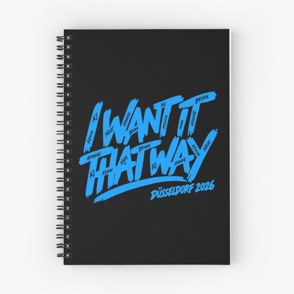 Item preview, I Want It That Way - Düsseldorf 2026 Concert designed and sold by KravinaPhol.