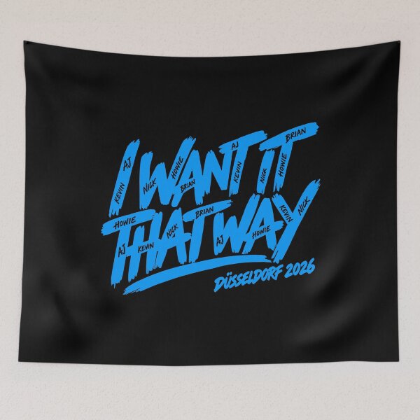 Item preview, I Want It That Way - Düsseldorf 2026 Concert designed and sold by KravinaPhol.