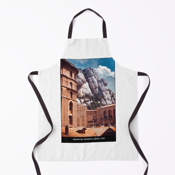 Item preview, Montserrat, Monastery, Barcelona, Spain, 1958 designed and sold by AMacGPhilly.