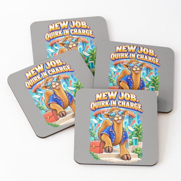 Item preview, New Job. Quirk in Charge – Funny Camel T-Shirt Animal Graphic Camel T-Shirt designed and sold by Camel & Quirk.