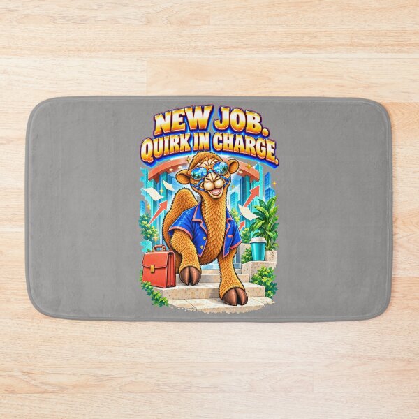 Item preview, New Job. Quirk in Charge – Funny Camel T-Shirt Animal Graphic Camel T-Shirt designed and sold by Camel & Quirk.