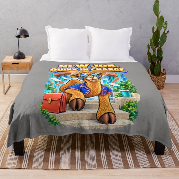 Item preview, New Job. Quirk in Charge – Funny Camel T-Shirt Animal Graphic Camel T-Shirt designed and sold by Camel & Quirk.