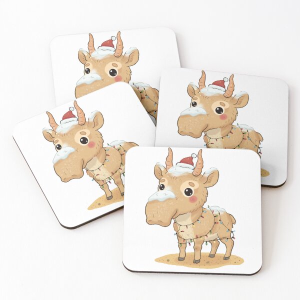 Item preview, Festive Saiga Deer designed and sold by Iqrapixels.