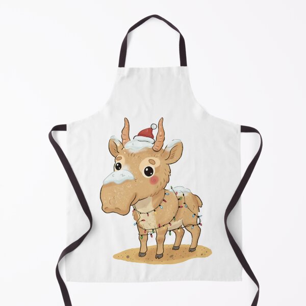 Item preview, Festive Saiga Deer designed and sold by Iqrapixels.