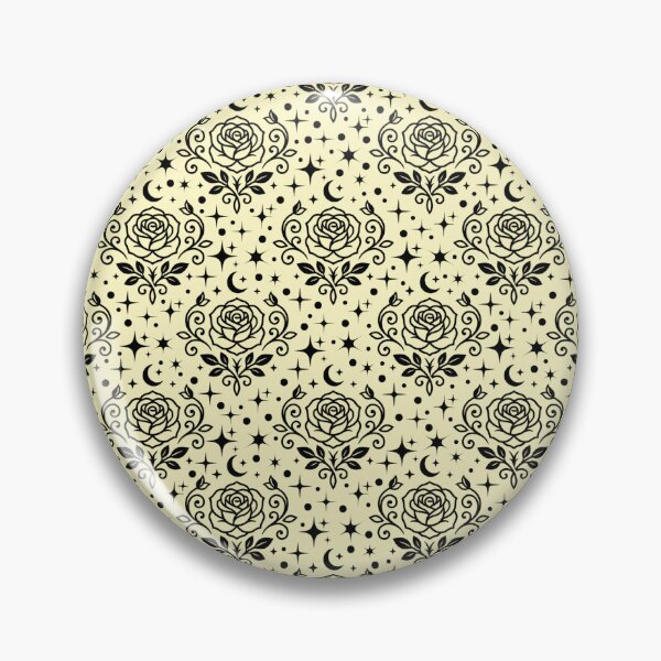 Item preview, Roses, Stars & Dots on Light Yellow  designed and sold by KSimpson838.