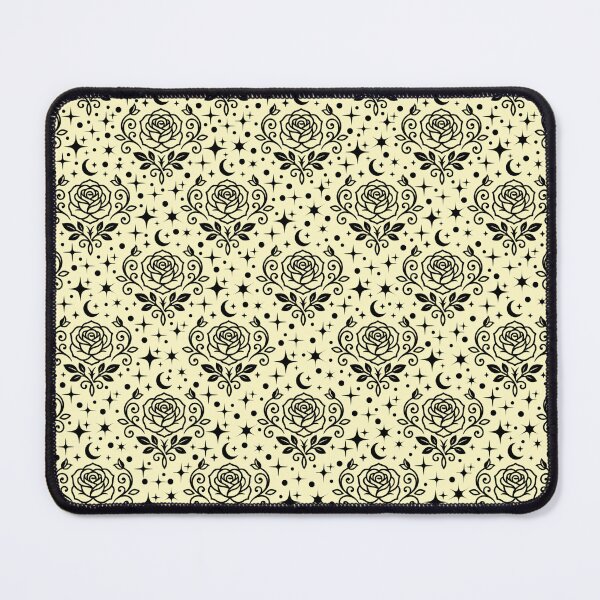 Item preview, Roses, Stars & Dots on Light Yellow designed and sold by KSimpson838.