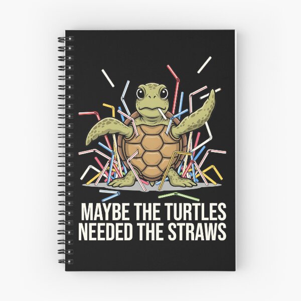 Item preview, Maybe the Turtles Needed the Straws Funny Turtle Ocean Joke designed and sold by Redgiant87x.