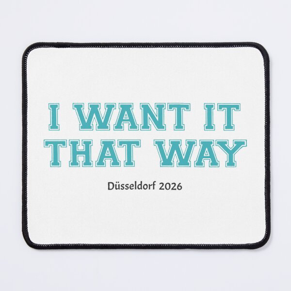 Item preview, I Want It That Way - Düsseldorf 2026 Concert designed and sold by KravinaPhol.