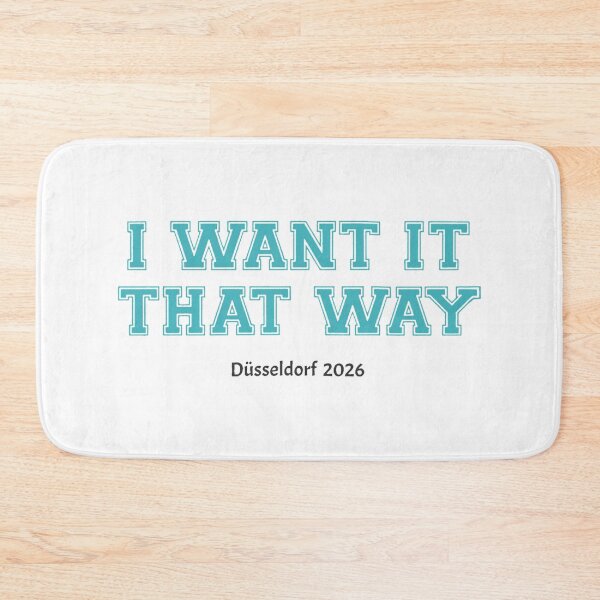 Item preview, I Want It That Way - Düsseldorf 2026 Concert designed and sold by KravinaPhol.