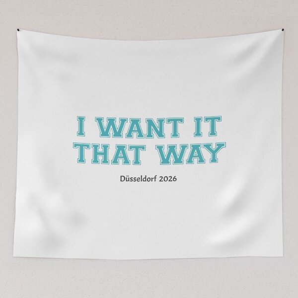 Item preview, I Want It That Way - Düsseldorf 2026 Concert designed and sold by KravinaPhol.