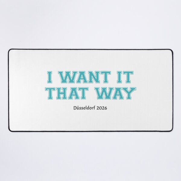 Item preview, I Want It That Way - Düsseldorf 2026 Concert designed and sold by KravinaPhol.