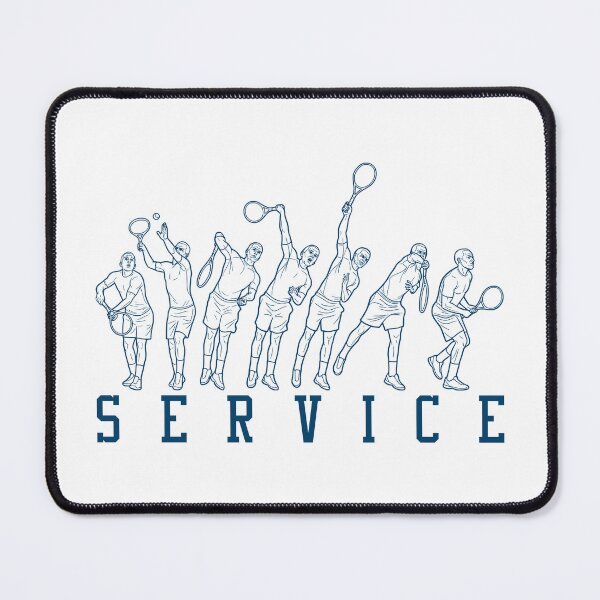 Item preview, Tennis Player Serve Motivational Service Athlete Sport designed and sold by GrandeDuc.