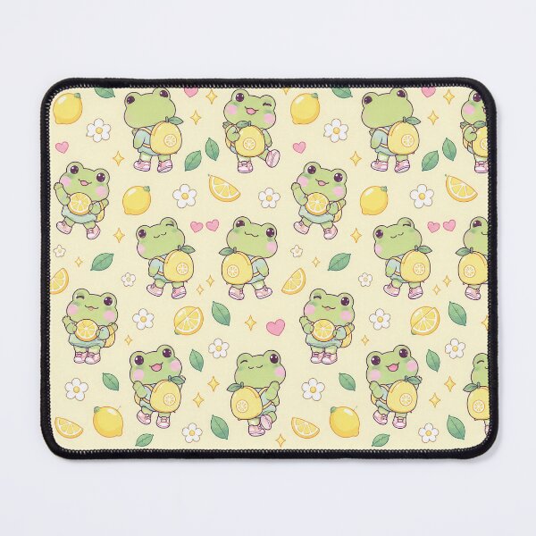 Item preview, Kawaii Frog Lemon Backpack Pattern designed and sold by Soft Berry Studio.