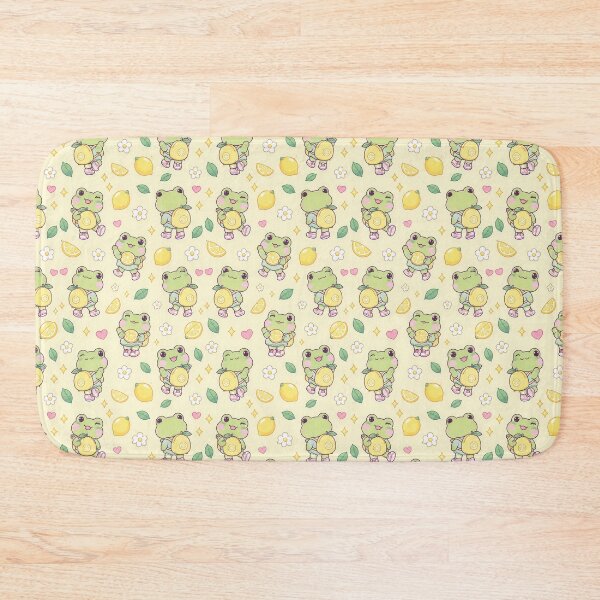 Item preview, Kawaii Frog Lemon Backpack Pattern designed and sold by Soft Berry Studio.