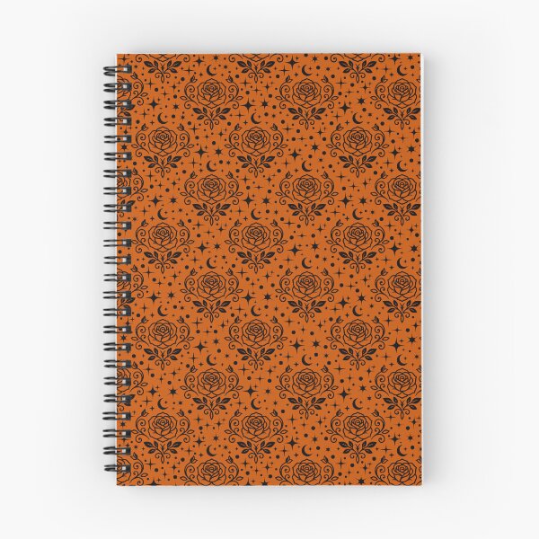 Item preview, Roses, Stars & Dots on Dark Orange  designed and sold by KSimpson838.