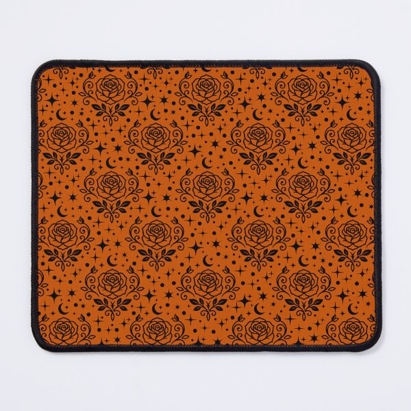 Item preview, Roses, Stars & Dots on Dark Orange designed and sold by KSimpson838.