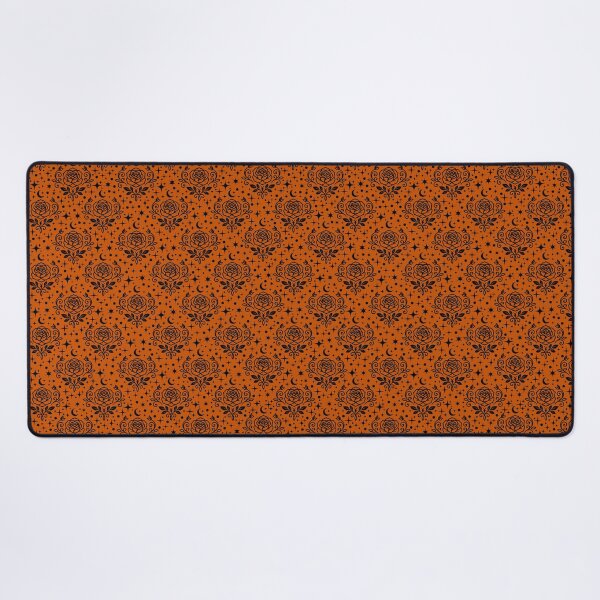 Item preview, Roses, Stars & Dots on Dark Orange  designed and sold by KSimpson838.