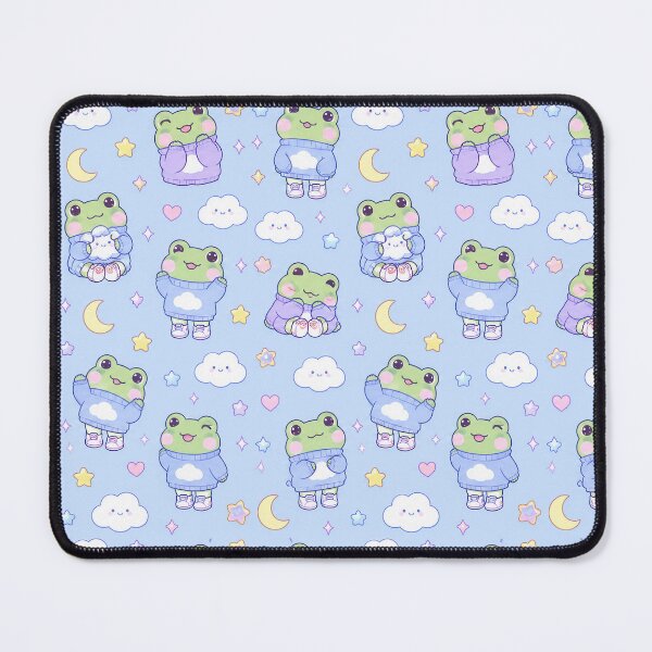 Item preview, Kawaii Frog Cloud Sweater Pattern designed and sold by Soft Berry Studio.