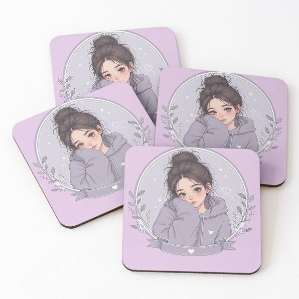 Item preview, Tired But Aesthetic Cozy Girl Pastel Lavender designed and sold by Créative touche .