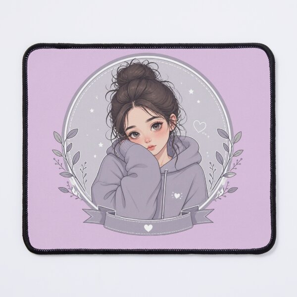Item preview, Tired But Aesthetic Cozy Girl Pastel Lavender designed and sold by Créative touche .