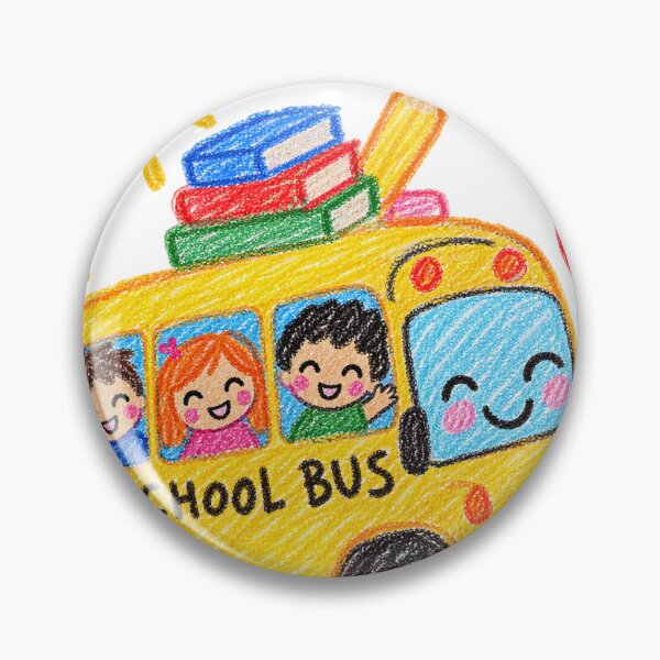 Item preview, Back to School Scribble Bus designed and sold by rachidloucif.
