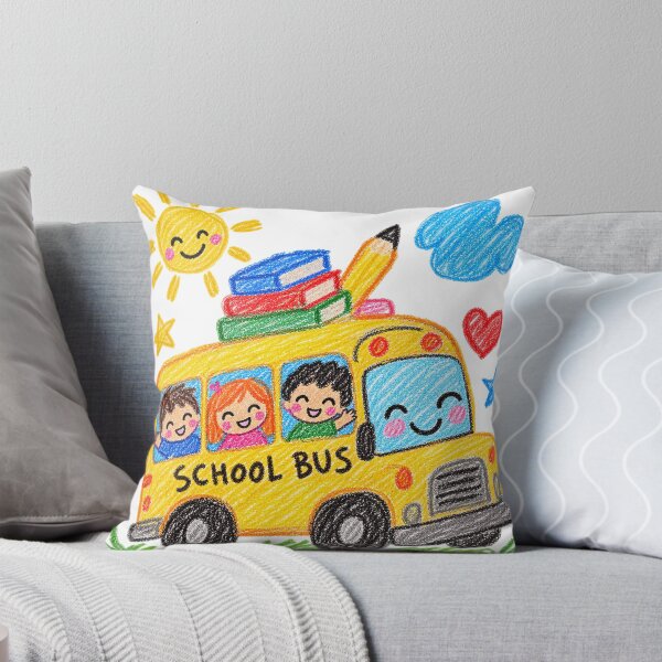 Item preview, Back to School Scribble Bus designed and sold by rachidloucif.