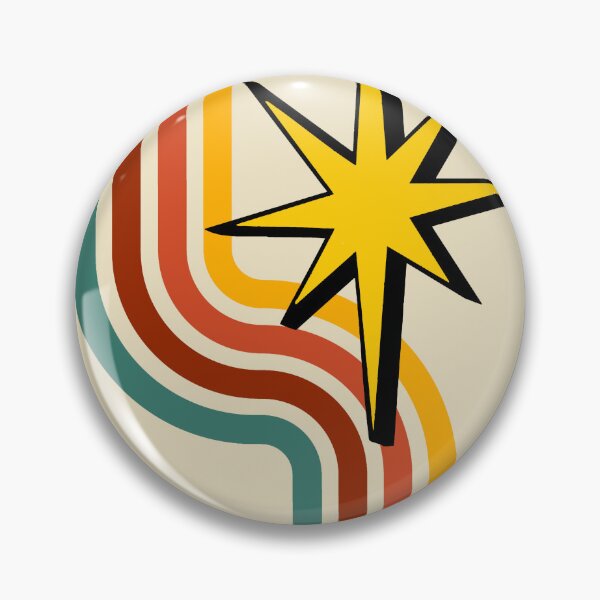 Item preview, Groovy Retro 70s Vintage Stripe Pattern  designed and sold by Super Neon Pixels .