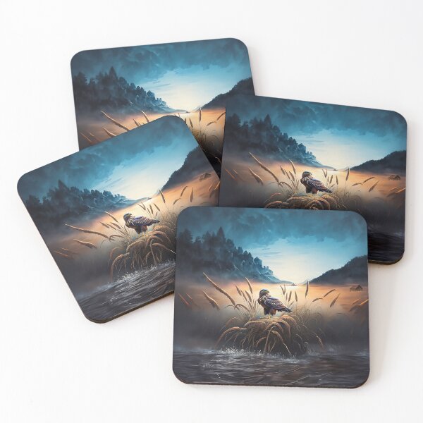 Item preview, Eagles on the river designed and sold by ARTmanhART.