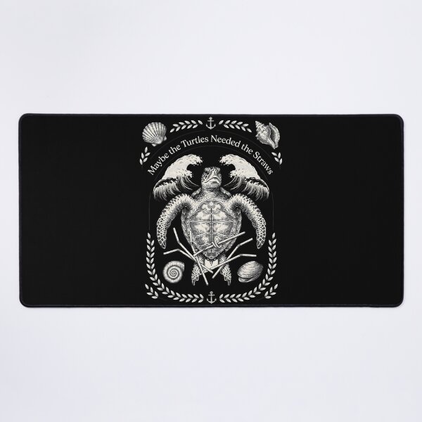 Item preview, Maybe the Turtles Needed the Straws Ocean Humor for Turtle Lovers designed and sold by Redgiant87x.