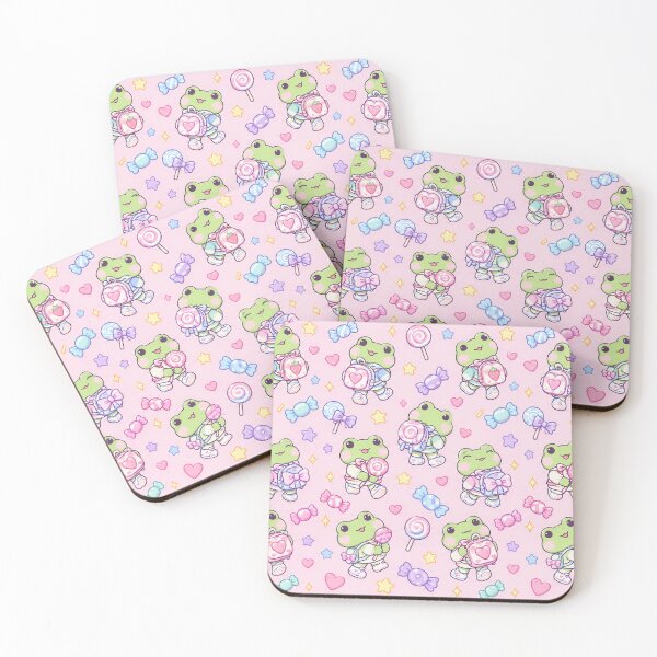 Item preview, Kawaii Frog Candy Backpack Pattern designed and sold by Soft Berry Studio.