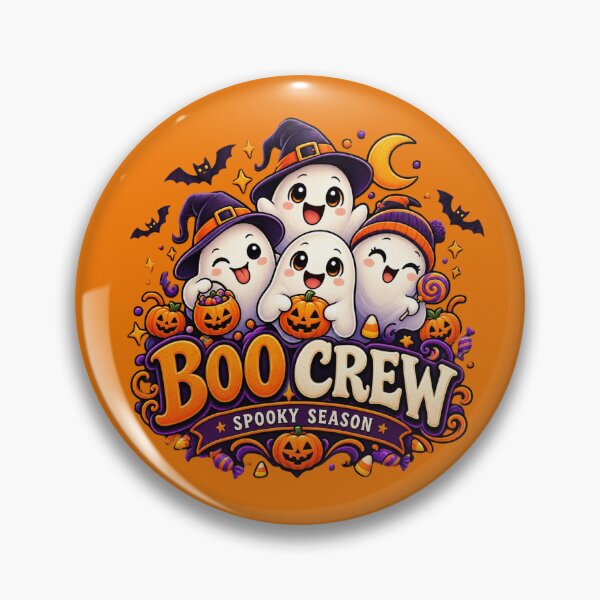 Item preview, Kawaii Ghost Squad Spooky Season designed and sold by PrintBreeze.