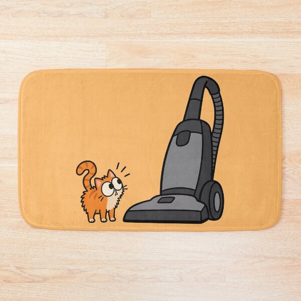 Item preview, Scared Cat vs Vacuum Cleaner designed and sold by MewMade.