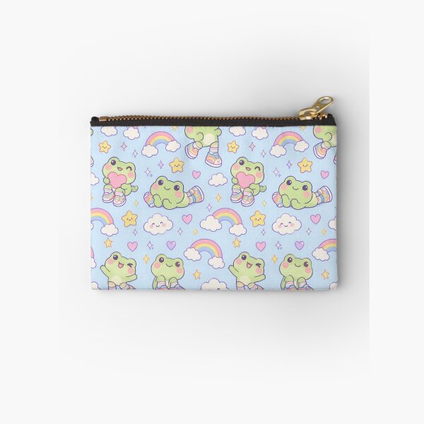 Item preview, Kawaii Frog Rainbow Shoes Pattern designed and sold by Soft Berry Studio.