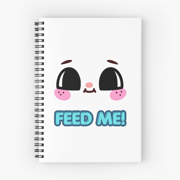 Item preview, Feed Me Funny Cute Kawaii Face Foodie Hungry Mascot designed and sold by LensDyn™.