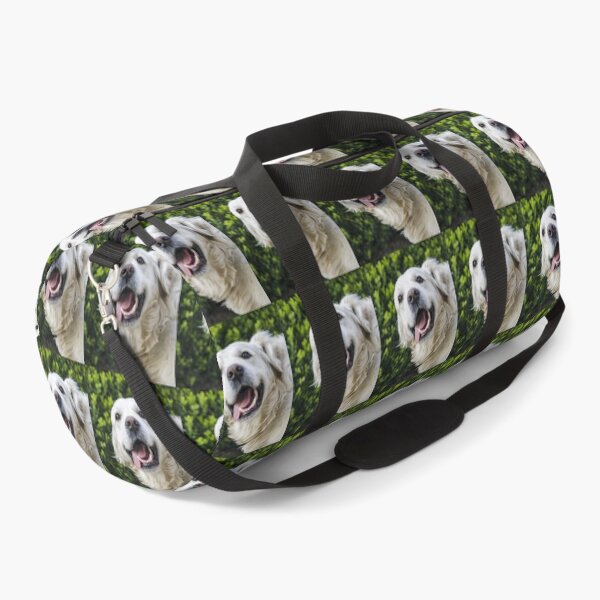 Item preview, Happy White Golden Retriever Tongue Out designed and sold by VanGaldo.