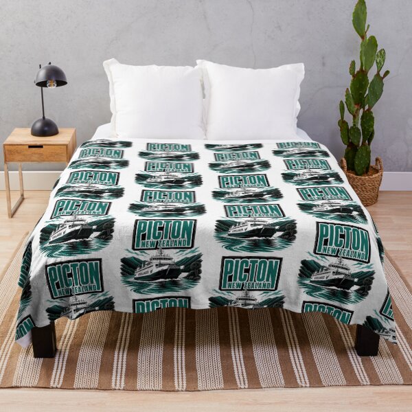 Item preview, Picton New Zealand Vintage Travel Tourism designed and sold by TravelersGems.