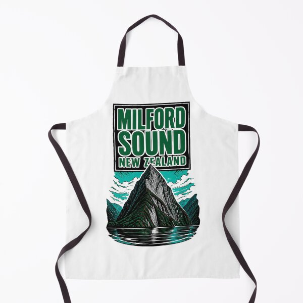 Item preview, Milford Sound New Zealand Vintage Travel Tourism designed and sold by TravelersGems.