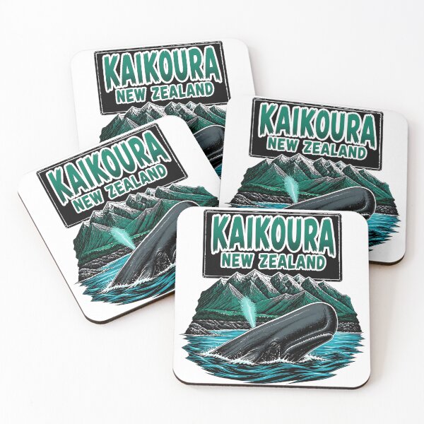 Item preview, Kaikoura New Zealand Vintage Travel Tourism designed and sold by TravelersGems.