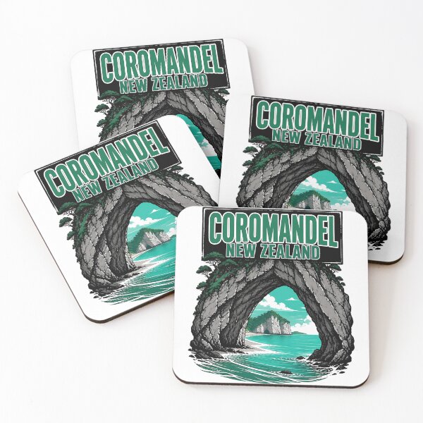 Item preview, Coromandel New Zealand Vintage Travel Tourism designed and sold by TravelersGems.