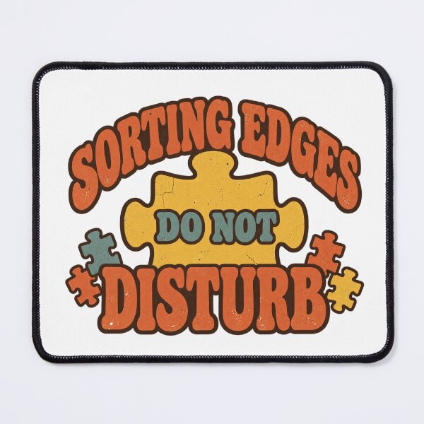 Item preview, Sorting Edges Retro Jigsaw Puzzle Lover Humor designed and sold by eignvalue.