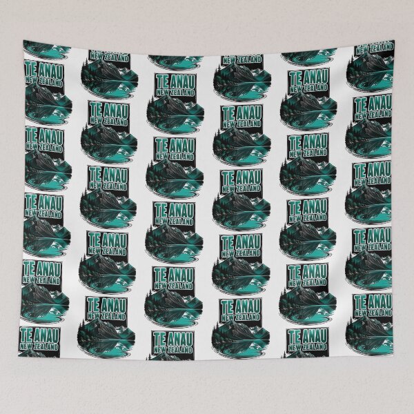 Item preview, Te Anau New Zealand Vintage Travel Tourism designed and sold by TravelersGems.