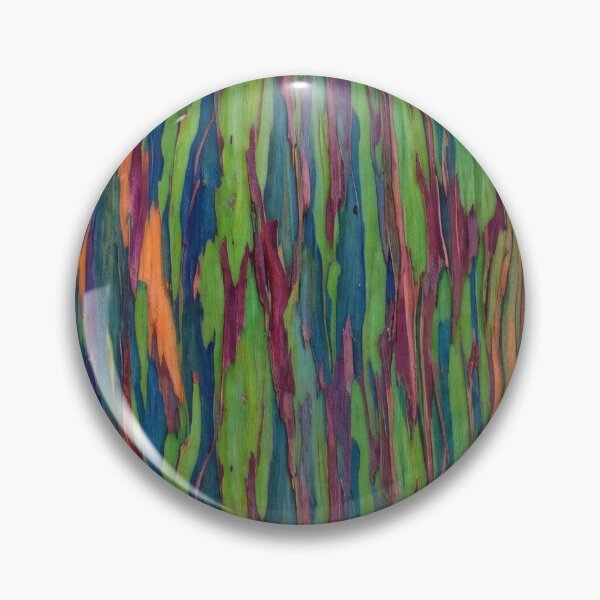 Item preview, Rainbow Eucalyptus – Colorful Bark Pattern designed and sold by Helt-enkelt.