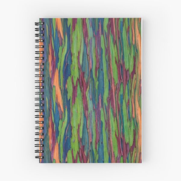 Item preview, Rainbow Eucalyptus – Colorful Bark Pattern designed and sold by Helt-enkelt.