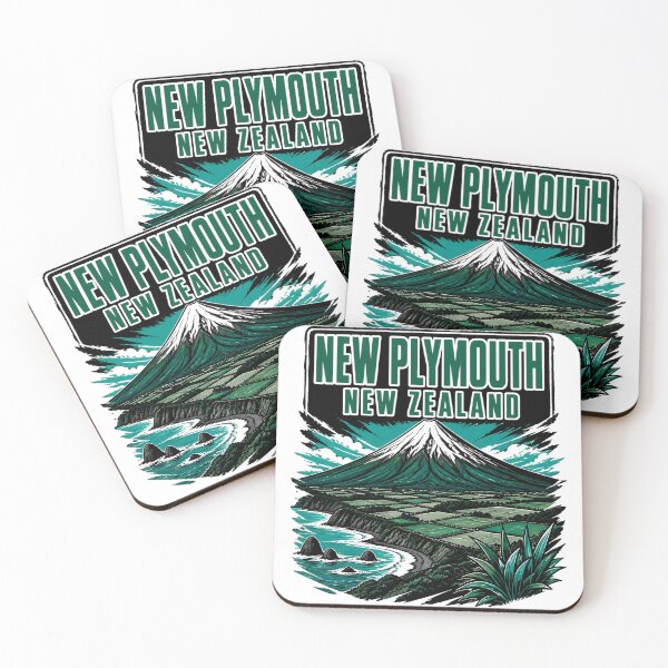 Item preview, New Plymouth New Zealand Vintage Travel Tourism designed and sold by TravelersGems.