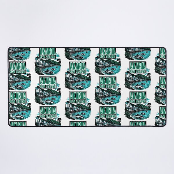 Item preview, Akaroa New Zealand Vintage Travel Tourism designed and sold by TravelersGems.