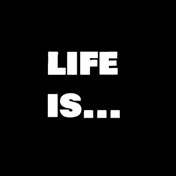 Artwork thumbnail, Life is ... by Frugal Mr B