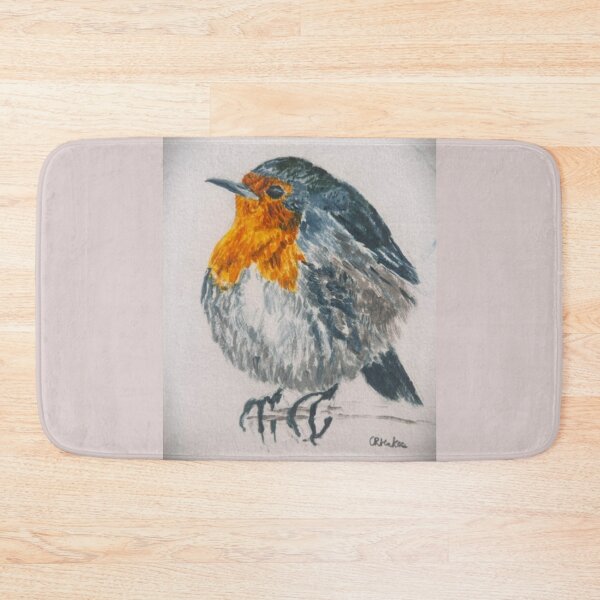 Item preview, Robin on Paper: Acrylic Painted designed and sold by Charlotte's Shop of Bird Stuff.