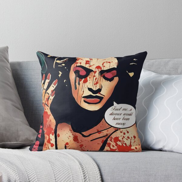 Item preview, "Trust me, dear, a divorce would have been messy." designed and sold by BORN-LOSER-CULT.